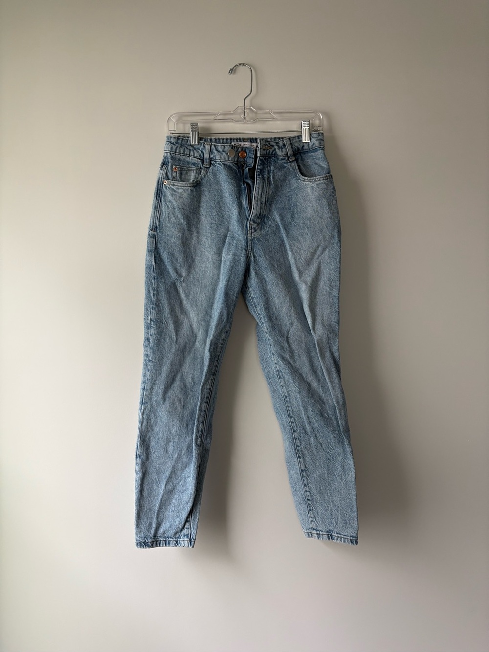 Zara Light Blue High-Rise Women’s Jeans - Size US8